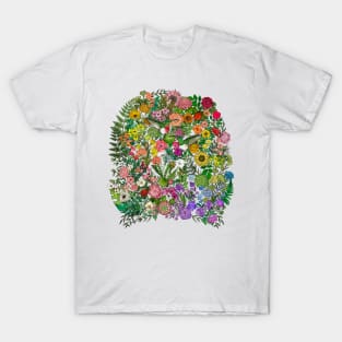 Hummingbirds Secret Garden T-Shirt